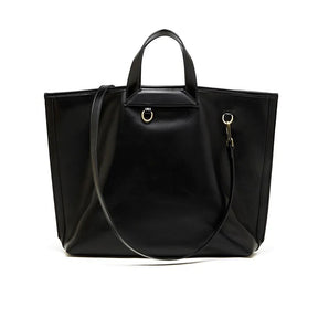 Black large tote bag 