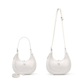 off-White Half moon handbag with a strap