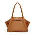Women's brown Genuine Leather Large Capacity Tote Bag 