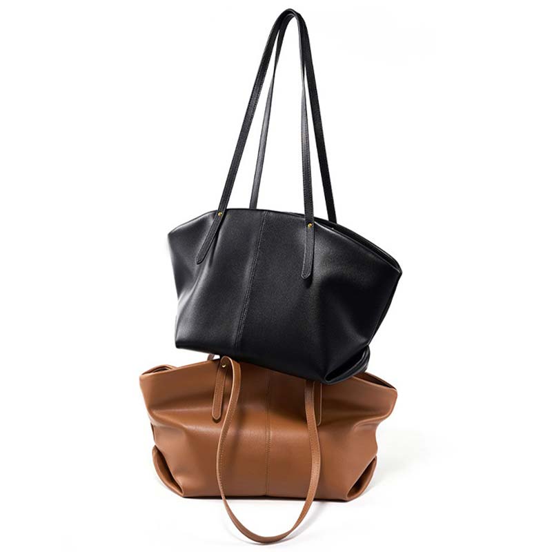 Black and brown leather handbags 