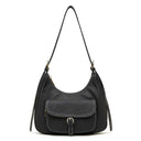 Women's Genuine Leather Shoulder Bag with Pocket | PRUSES