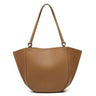 brown Genuine Leather Work Tote Bag 