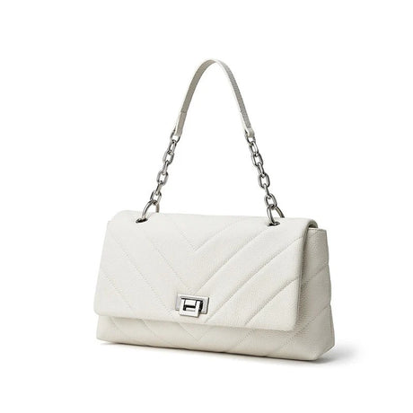 Off-White Women's Leather Quilted Chain Shoulder Bags 