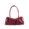 Cherry Red handbag with tassels 