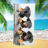 Animal Pattern Beach Towel | PRUSES - PRUSES