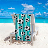 Basketball Pattern Beach Towel | PRUSES - PRUSES