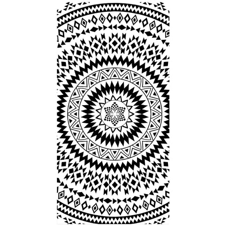 Black and White Striped Series Beach Towel | PRUSES - PRUSES