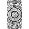 Black and White Striped Series Beach Towel | PRUSES - PRUSES