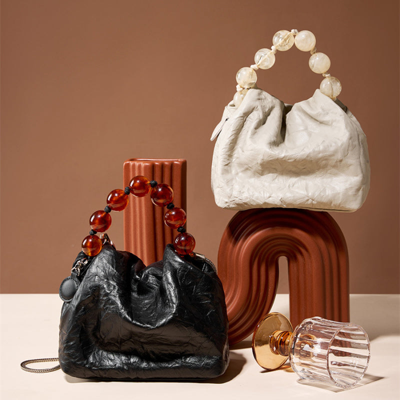 black_leather_beads_handle_shoulder_mini_bags_4__2