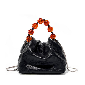 black_leather_beads_handle_shoulder_mini_bags_5