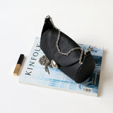 black_leather_cylinder_chain_shoulder_crossbody_purses_5