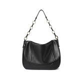 black_leather_flap_big_size_messenger_bag_chain_hobo_bags_6