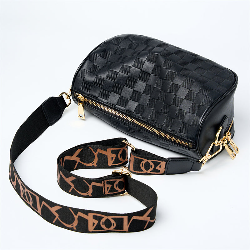 black_leather_plaid_shoulder_bags_mini_crossbody_bag_with_wide_strap_8