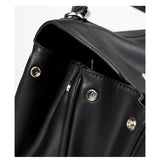 black_leather_small_tote_bag_top_handle_crossbody_bag_with_buckle-1
