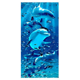 Blue Dolphin Beach Towel | PRUSES - PRUSES