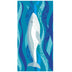 Blue Dolphin Quick - Drying Beach Towel | PRUSES - PRUSES