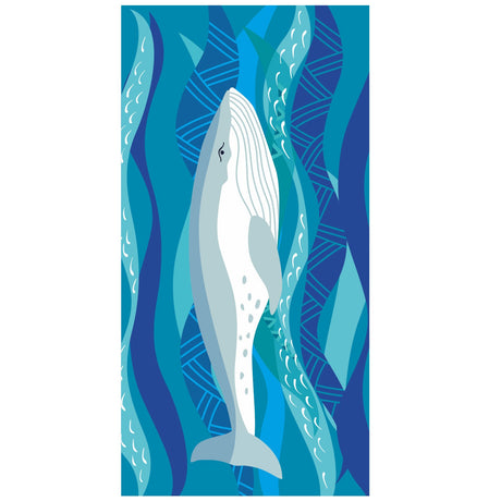 Blue Dolphin Quick - Drying Beach Towel | PRUSES - PRUSES