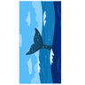 Blue Dolphin Quick - Drying Beach Towel | PRUSES - PRUSES