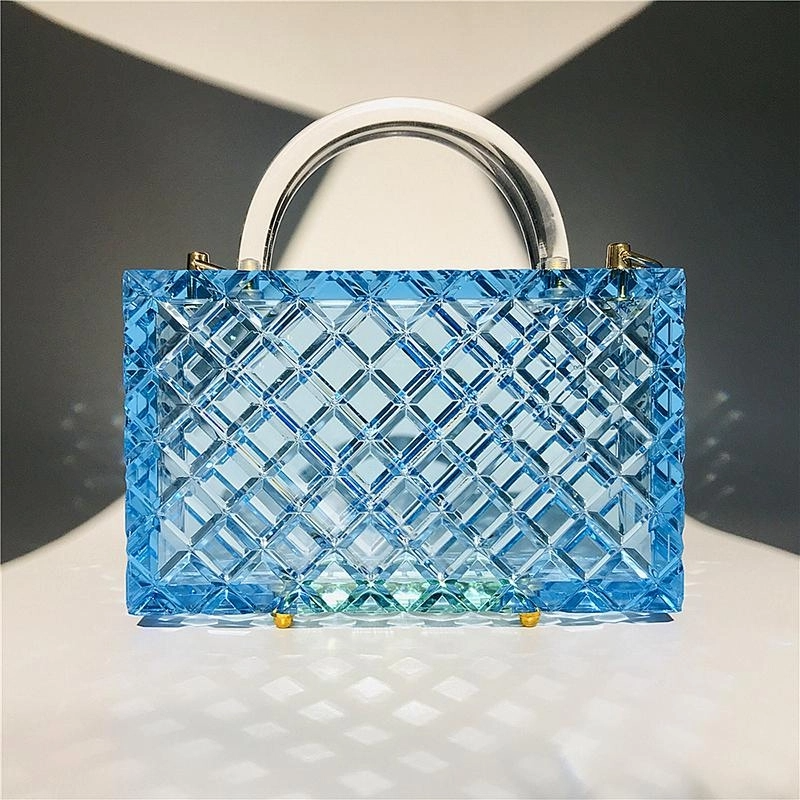 blue_acrylic_clear_quilted_box_clutch_bags_with_transparent_chain-1