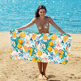 Bright Printed Beach Towel | PRUSES - PRUSES