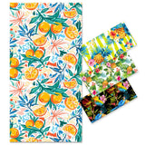 Bright Printed Beach Towel | PRUSES - PRUSES