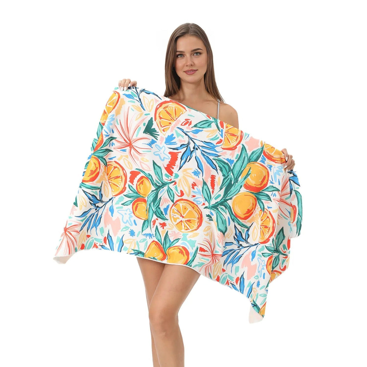 Bright Printed Beach Towel | PRUSES - PRUSES