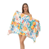 Bright Printed Beach Towel | PRUSES - PRUSES