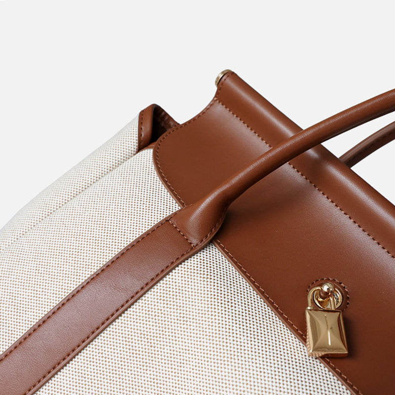 brown_canvas_buckle_large_tote_bags_handbags_for_work_3