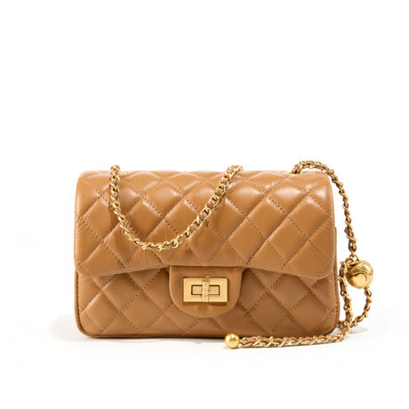 brown_leather_square_quilted_chain_bag_flap_crossbody_bags_for_women
