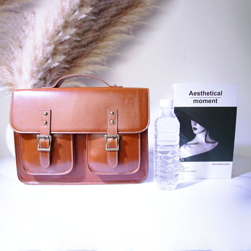 brown_retro_message_bags_pocket_convertible_backpack_bags_7
