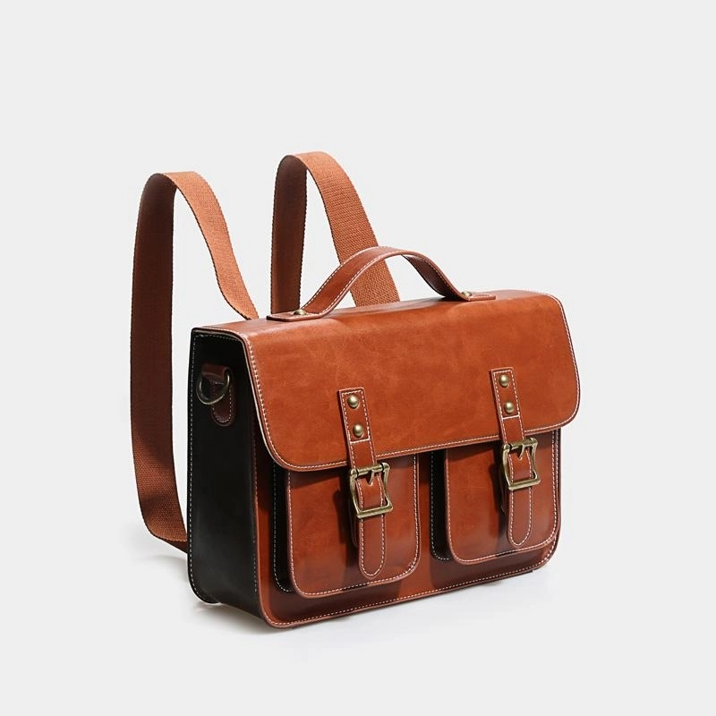 brown_retro_message_bags_pocket_leather_handbags_convertible_backpack_1