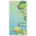 Cactus Pattern Double - Faced Fleece Beach Towel | PRUSES - PRUSES