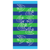 Cartoon Fish Beach Towel | PRUSES - PRUSES