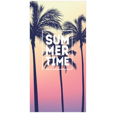 Coconut Tree Summer Print Beach Towel PRUSES - PRUSES