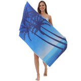 Coconut Tree Sun - Protective Beach Towel | PRUSES - PRUSES