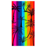 Colorful Coconut Tree Beach Towel | PRUSES - PRUSES