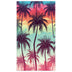 Colorful Coconut Trees Beach Towel | PRUSES - PRUSES