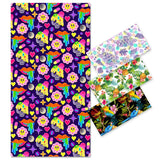 Colorful Flower Beach Towel | PRUSES - PRUSES