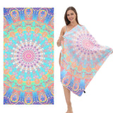 Colorful Lightweight Beach Towel | PRUSES - PRUSES