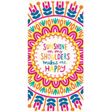 Colorful Lightweight Beach Towel | PRUSES - PRUSES