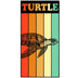 Colorful Sea Turtles Beach Towel | PRUSES - PRUSES