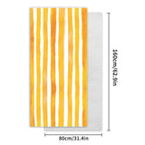 Colorful Striped Double - faced Fleece Quick - drying Beach Towel | PRUSES - PRUSES