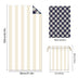 Colorful Striped Double - faced Fleece Reversible Quick - drying Beach Towel | PRUSES - PRUSES