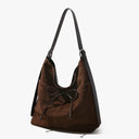 dark_brown_genuine_leather_bow_large_shoulder_bags_crossbody_bag
