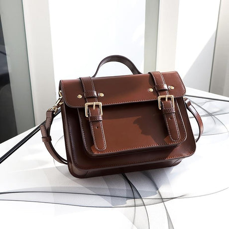 dark_brown_retro_school_leather_satchel_bag_crossbody_message_bag_1