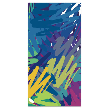 Doodle Art Double - Faced Fleece Beach Towel | PRUSES - PRUSES