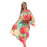 Dragon Fruit Drawstring beach towel | PRUSES - PRUSES