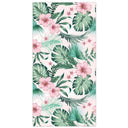 Floral Leaf Pattern Double - Faced Fleece Beach Towel | PRUSES - PRUSES