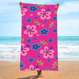 Flower Pattern Beach Towel | PRUSES - PRUSES
