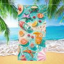 Fresh Printed Double - Faced Fleece Beach Towel | PRUSES - PRUSES